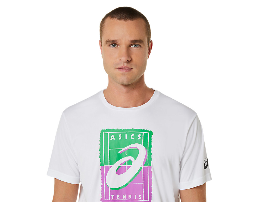 ASICS MEN COURT GS GRAPHIC TEE image number null