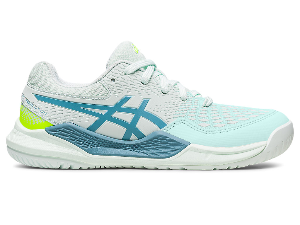 ASICS GEL-RESOLUTION 9 GS, SOOTHING SEA/GRIS BLUE, swatch