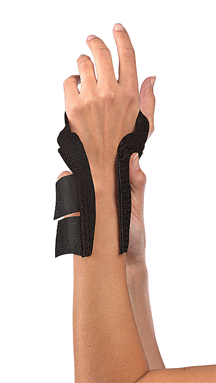 Wrist Brace W/ Splint Black, , large image number null