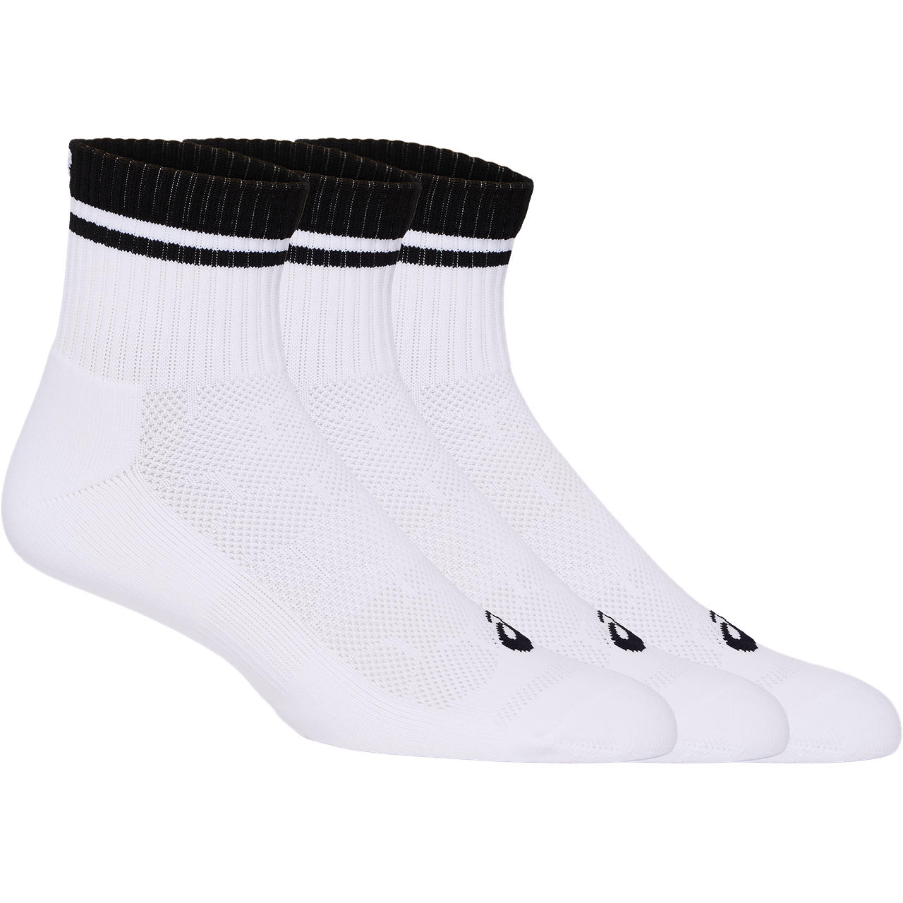 ASICS PRACTICE QUARTER 3P, BRILLIANT WHITE, swatch
