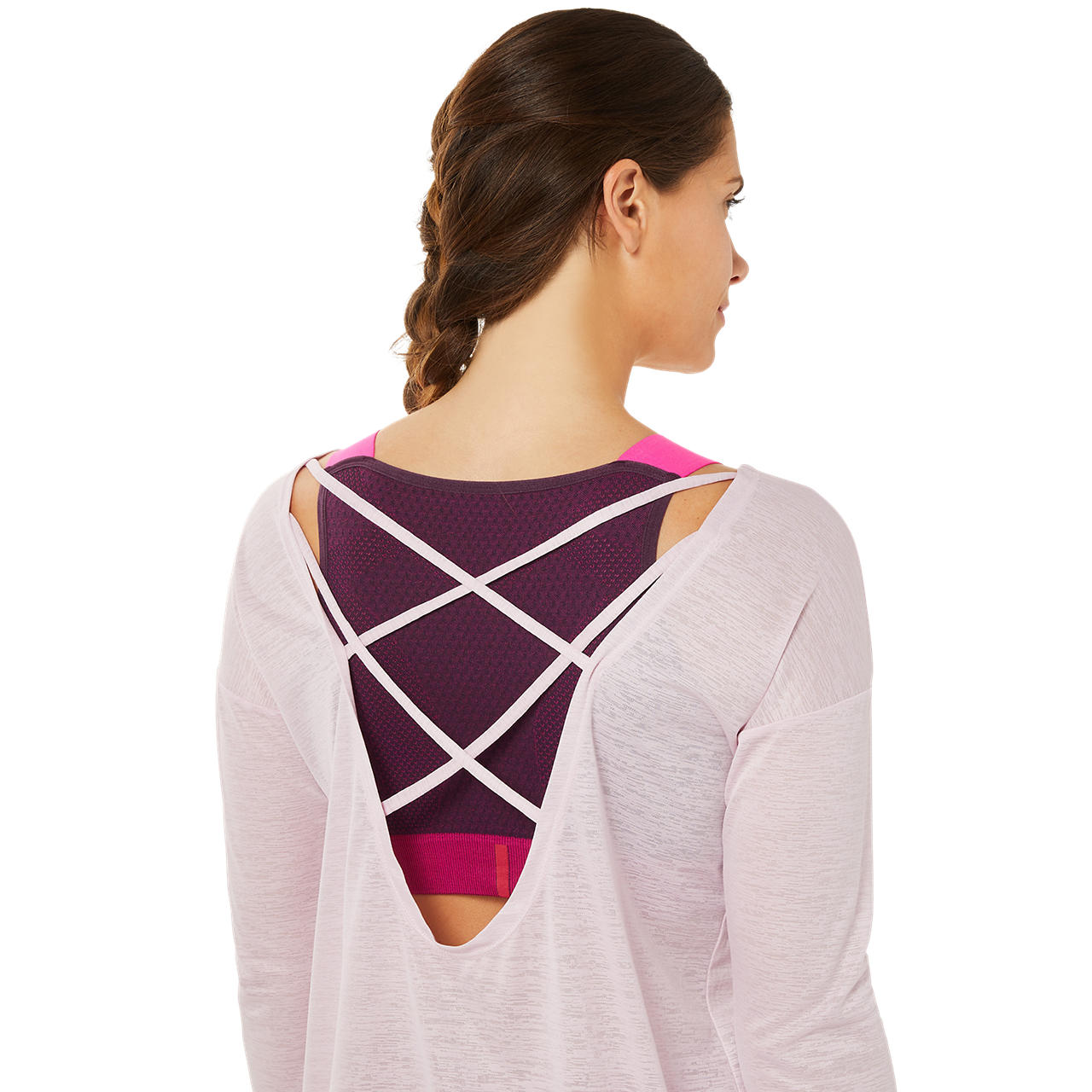 ASICS WOMEN OPEN BACK LS TOP image number null