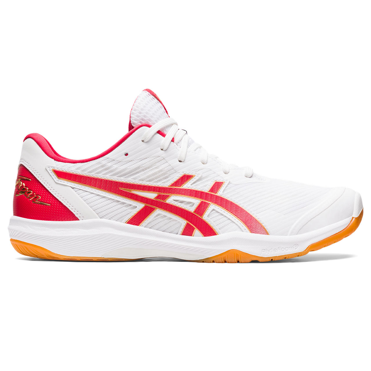 ASICS ROTE JAPAN LYTE FF 3, WHITE/CLASSIC RED, swatch