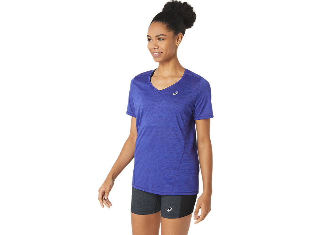 ASICS RACE V-NECK SS TOP image number null