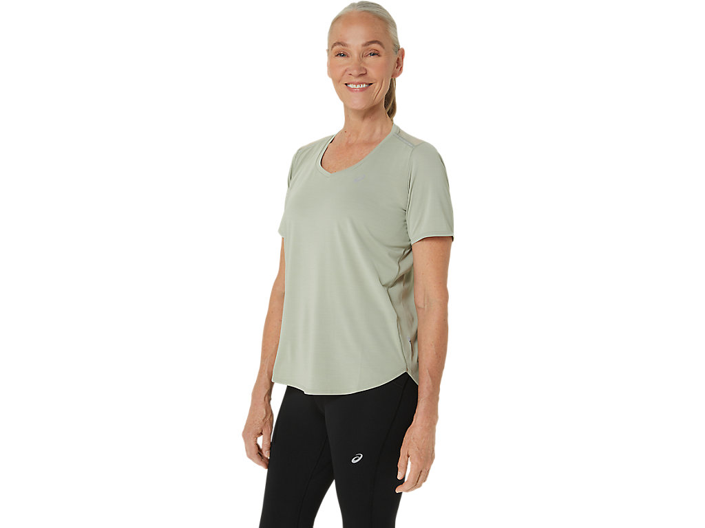 ASICS ROAD V-NECK SS TOP image number null