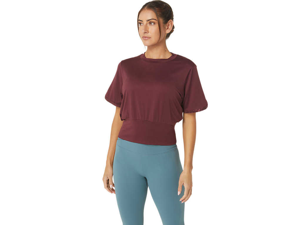 ASICS WOMEN NAGINO FLEX SHORT SLEEVE image number null