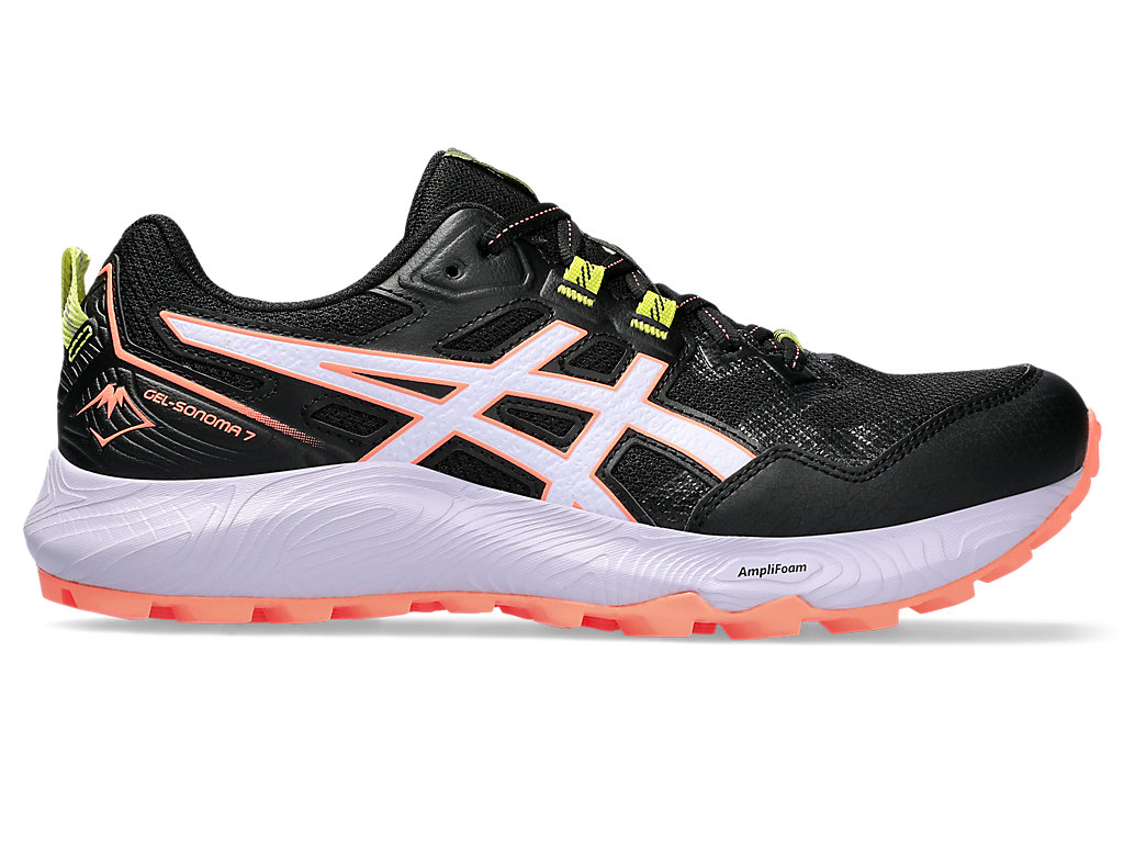 ASICS GEL-SONOMA 7, BLACK/FADED ASH ROCK, swatch
