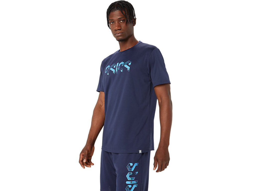 ASICS ASICS HEX GRAPHIC DRY SS TEE image number null