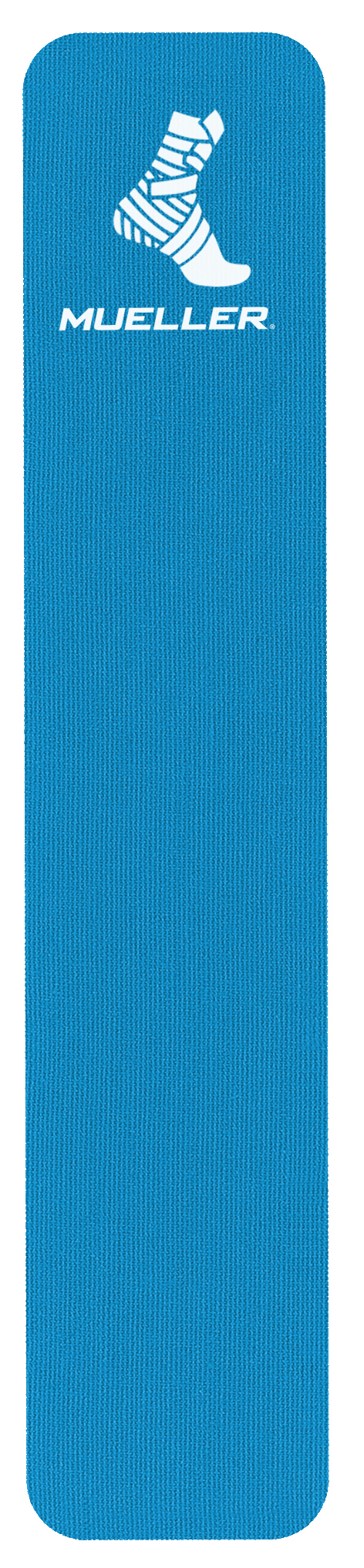 MUELLER® KINESIOLOGY TAPE® 20 PRE-CUT I-STRIPS, 1 ROLL - BLUE, , large image number null