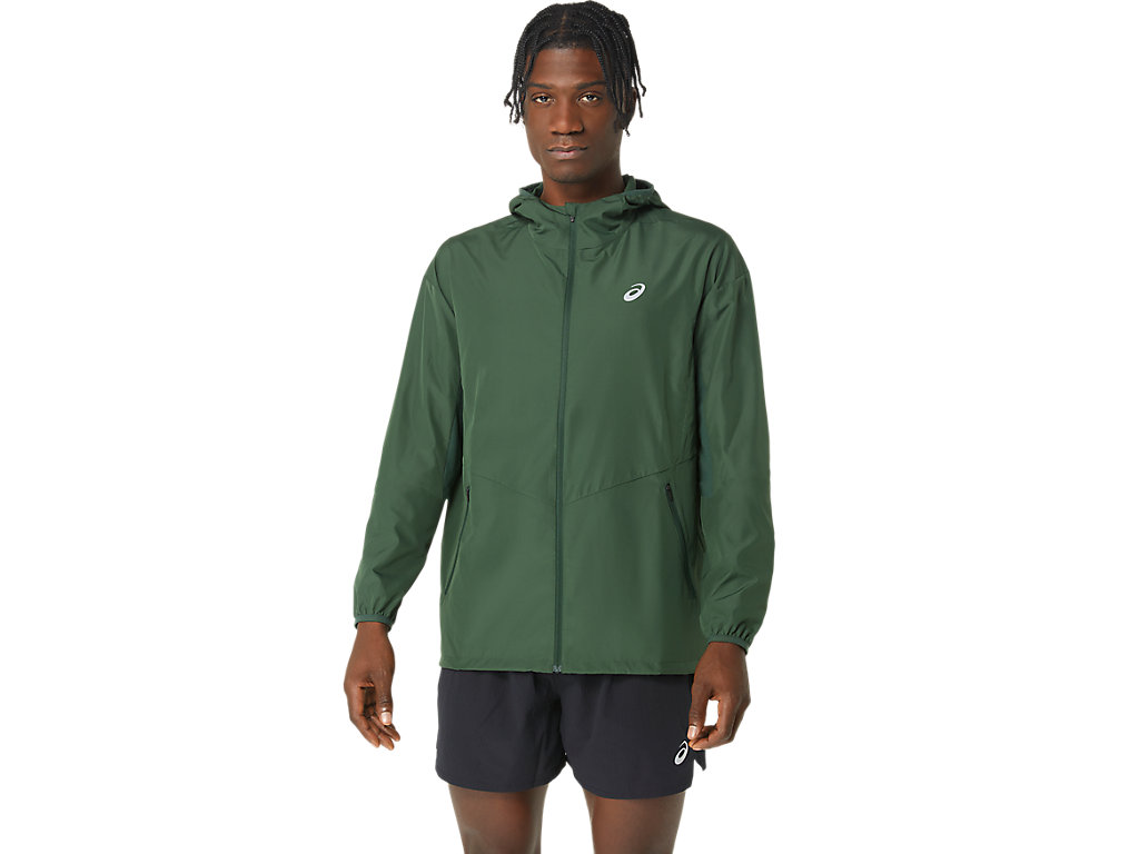 ASICS ACCELERATE LIGHT JACKET, RAIN FOREST, swatch