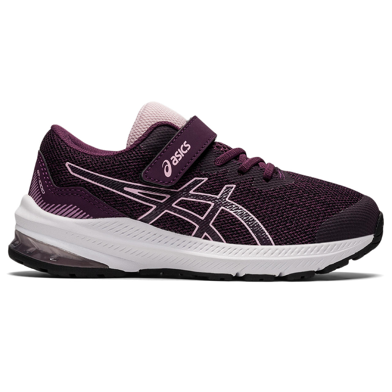 ASICS GT-1000 11 PS, DEEP PLUM/BARELY ROSE, swatch