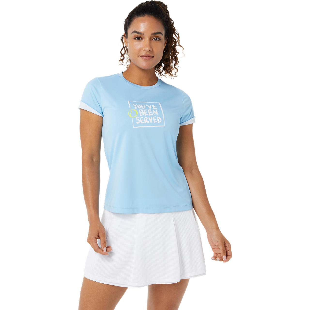 ASICS WOMEN COURT GRAPHIC TEE image number null