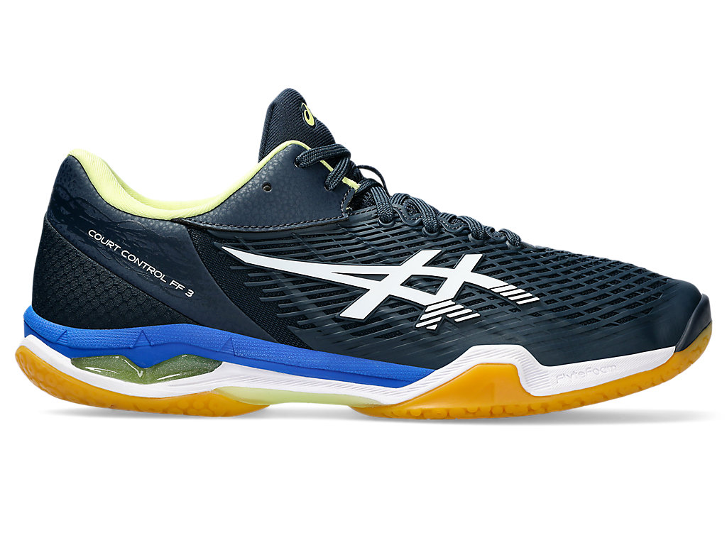 ASICS COURT CONTROL FF 3, FRENCH BLUE/WHITE, swatch