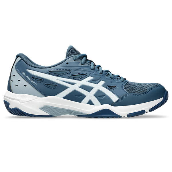 ASICS GEL-ROCKET 11, VINTAGE INDIGO/WHITE, swatch