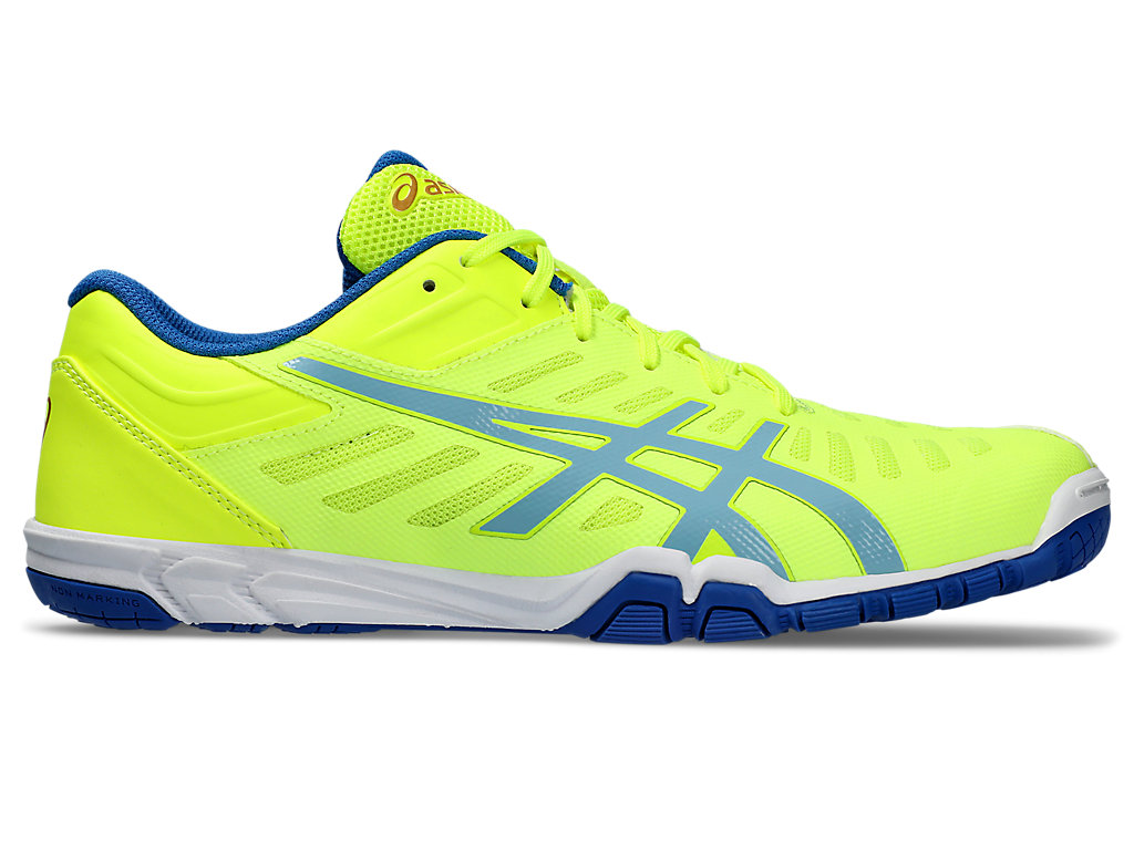 ASICS ATTACK EXCOUNTER 2, SAFETY YELLOW/ARCTIC SKY, swatch