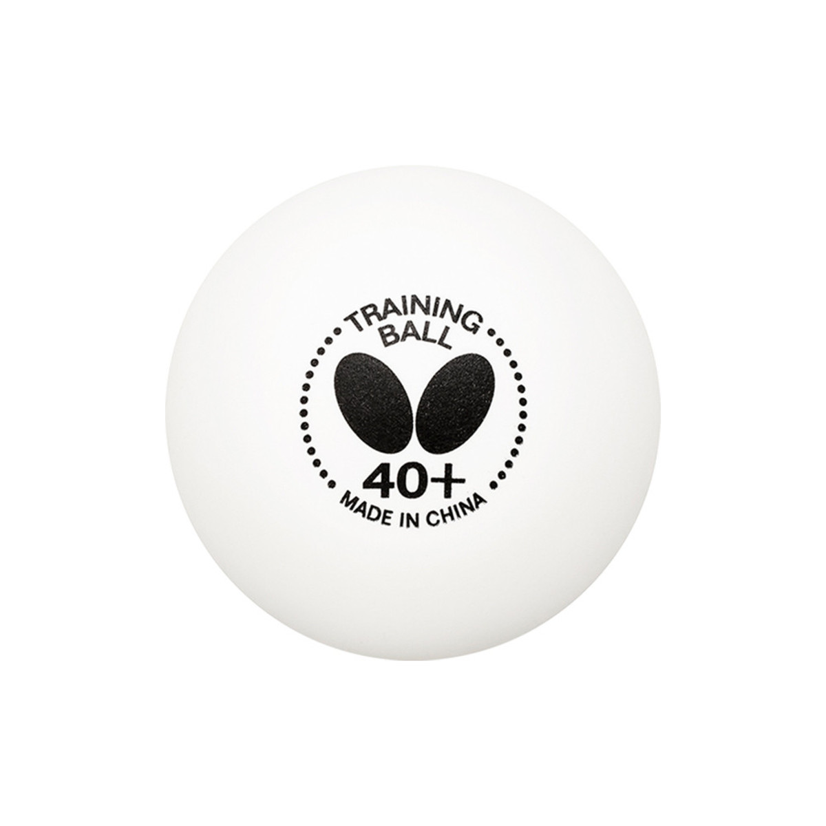 BUTTERFLY TABLE TENNIS 40+ TRAINING BALL - 6 PCS/BOX