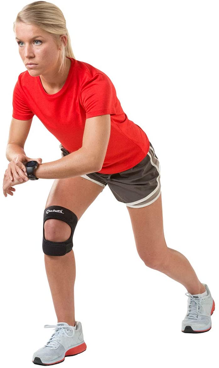 MUELLER® CHO PAT DUAL ACTION KNEE STRAP BLACK, , large image number null