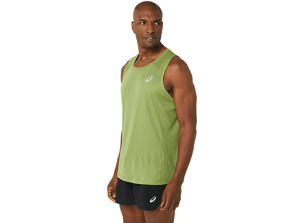 ASICS SILVER SINGLET image number null