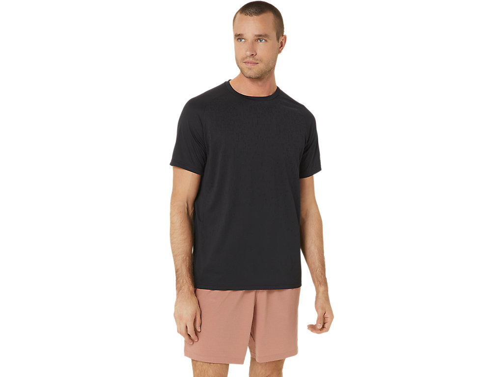 ACTIBREEZE JACQUARD SS TOP