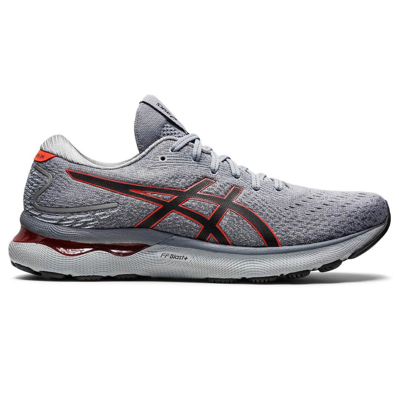 ASICS GEL-NIMBUS 24, SHEET ROCK/CHERRY TOMATO, swatch