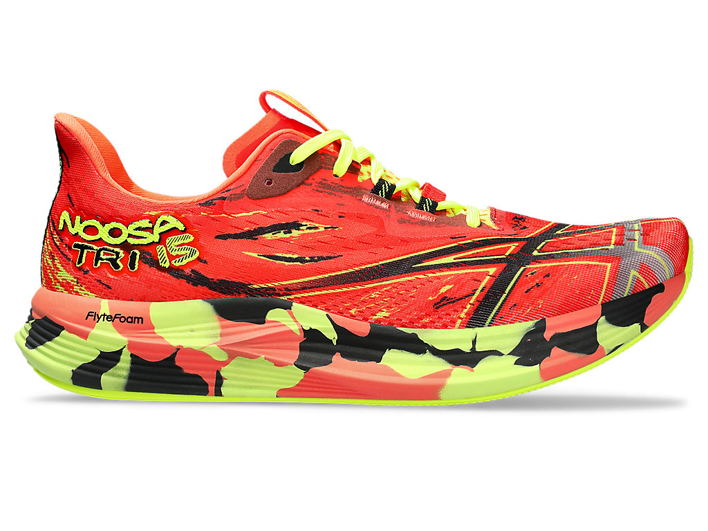 ASICS NOOSA TRI 15, SUNRISE RED/BLACK, swatch