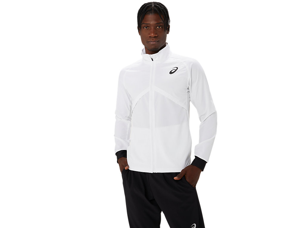 ASICS MEN HYBRID STRETCH WOVEN JACKET image number null