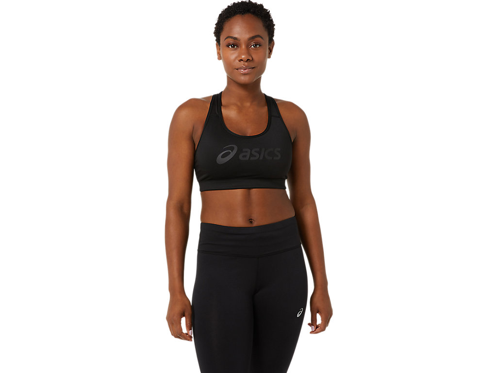 ASICS PADDED BRA, PERFORMANCE BLACK/PERFORMANCE BLACK, swatch