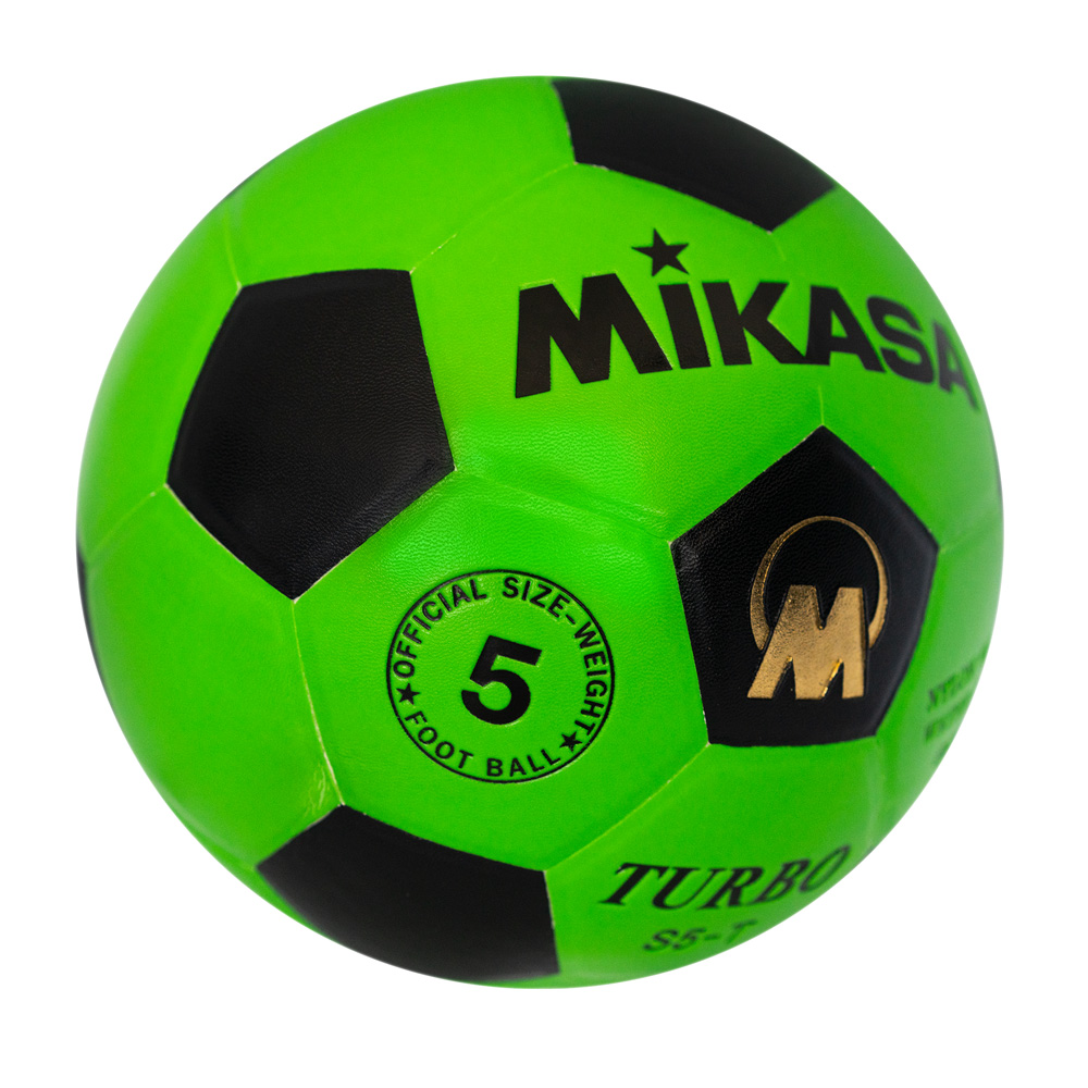MIKASA S5-T-G (GREEN) SYNTHETIC LEATHER FOOTBALL SIZE 5, , large image number null