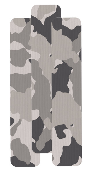 MUELLER&reg; KINESIOLOGY TAPE&reg; 20 PRE-CUT I-STRIPS, 1 ROLL - GRAY CAMO, , large image number null