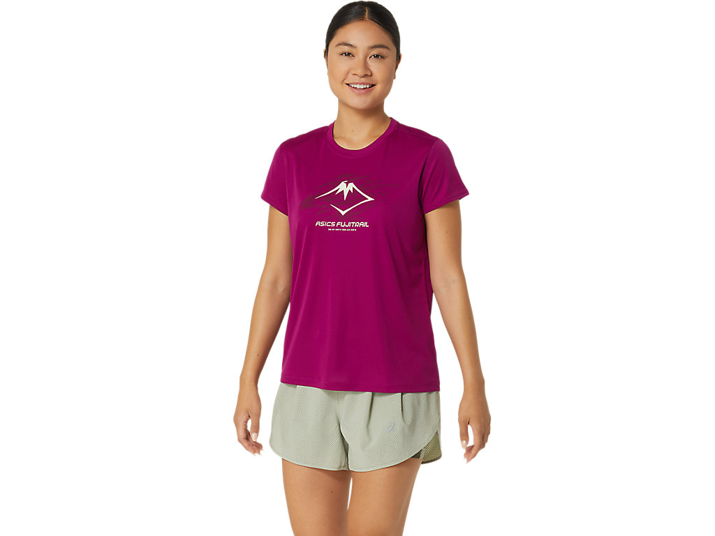 ASICS FUJITRAIL LOGO SS TOP