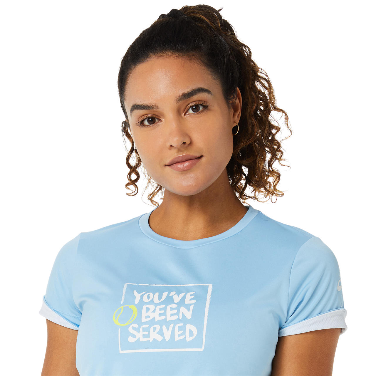 ASICS WOMEN COURT GRAPHIC TEE image number null