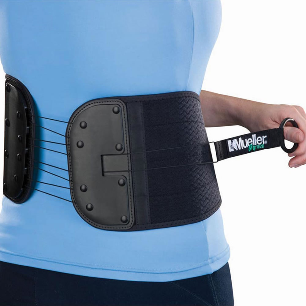 MUELLER® BACK ABDOMINAL SUPPORT GREEN, , large image number null