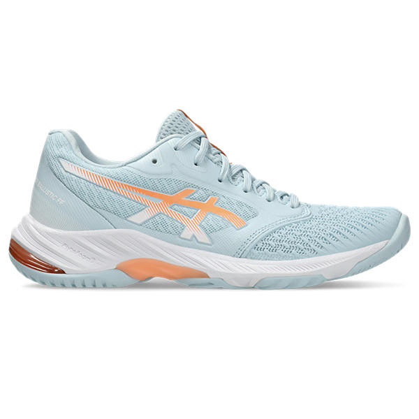 ASICS NETBURNER BALLISTIC FF 3, COOL GREY/BRIGHT SUNSTONE, swatch