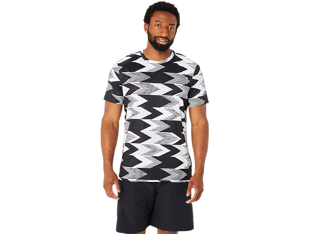 ASICS SEASONAL ALL OVER PRINT SS TOP