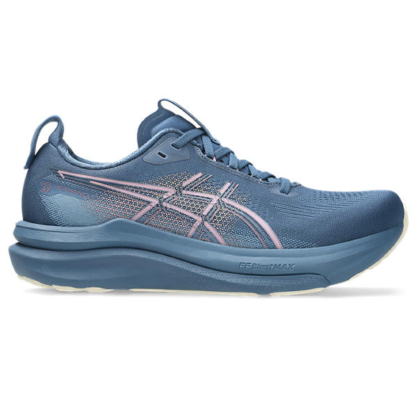 GEL-KAYANO 33, GRAND SHARK/TARO PURPLE, swatch
