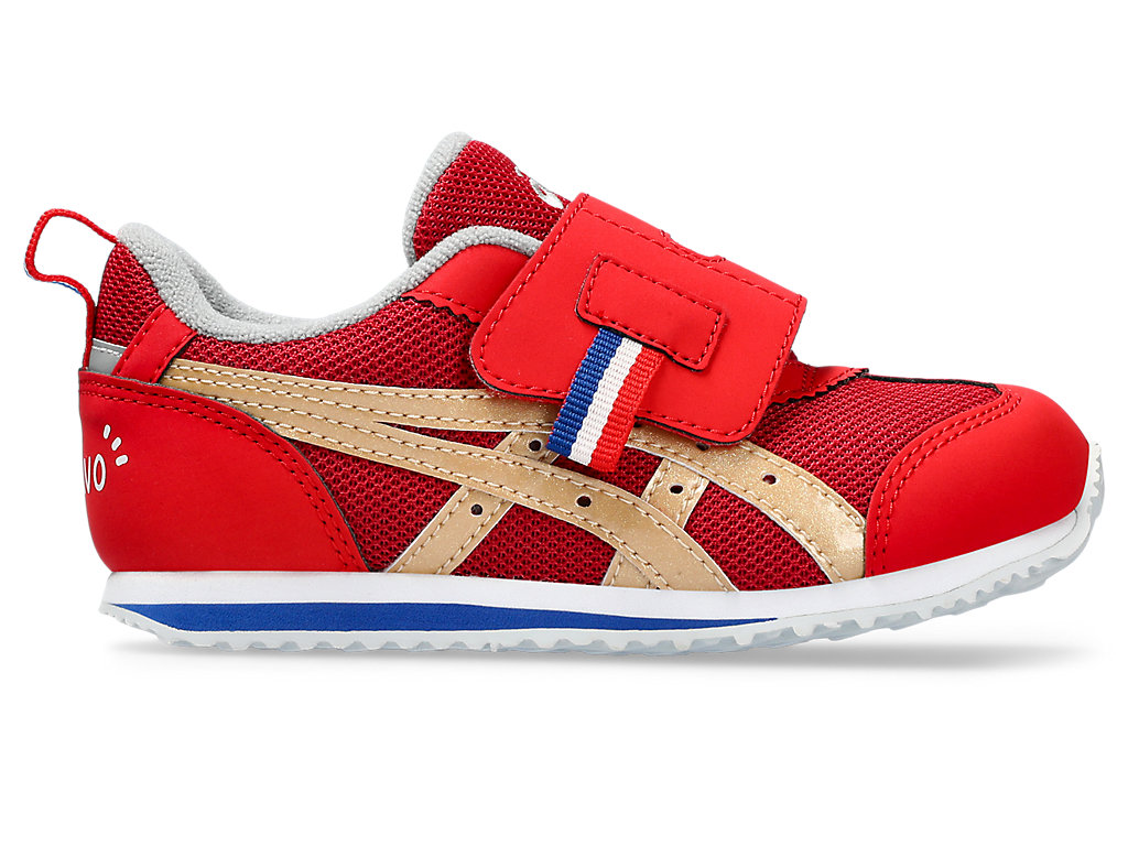 ASICS IDAHO MINI KT-ES 4, RED/CHAMPAGNE, swatch