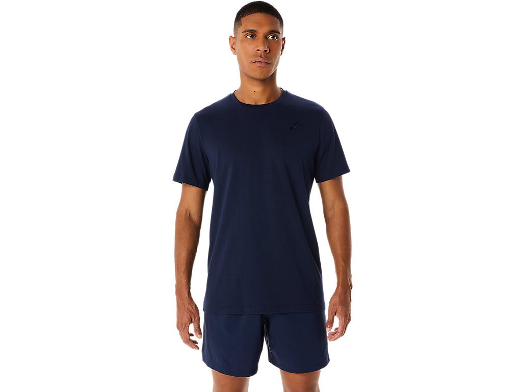 ASICS  SPIRAL EMBROIDERY TEE