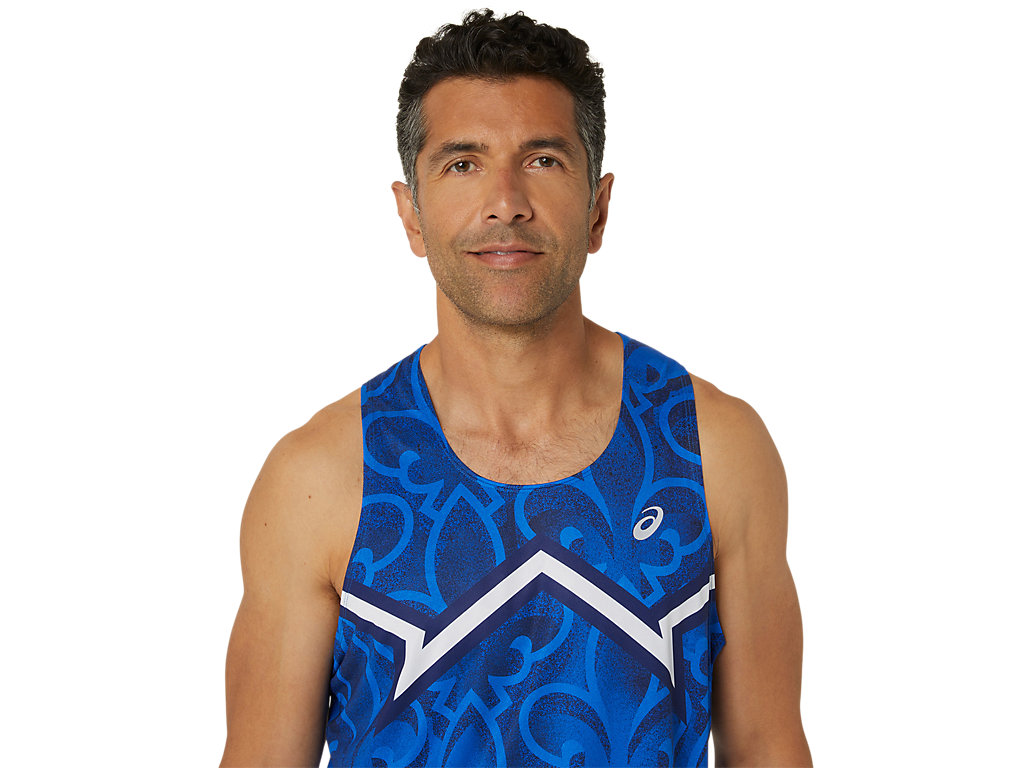 ASICS NATIONS RUN SINGLET image number null