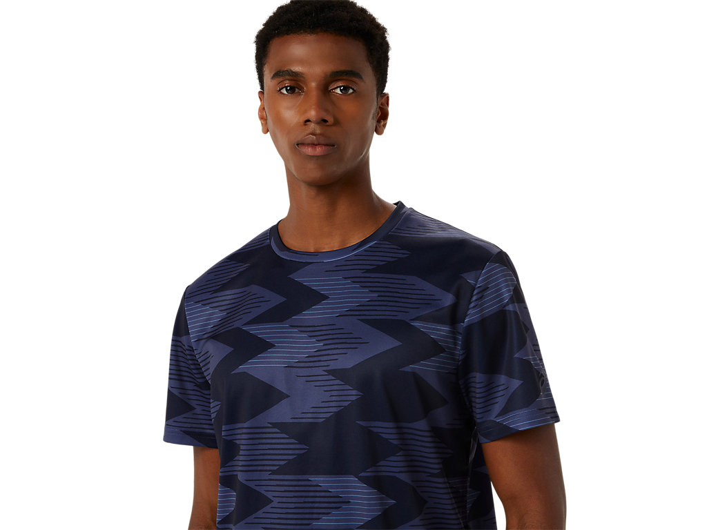 ASICS SEASONAL ALL OVER PRINT SS TOP image number null