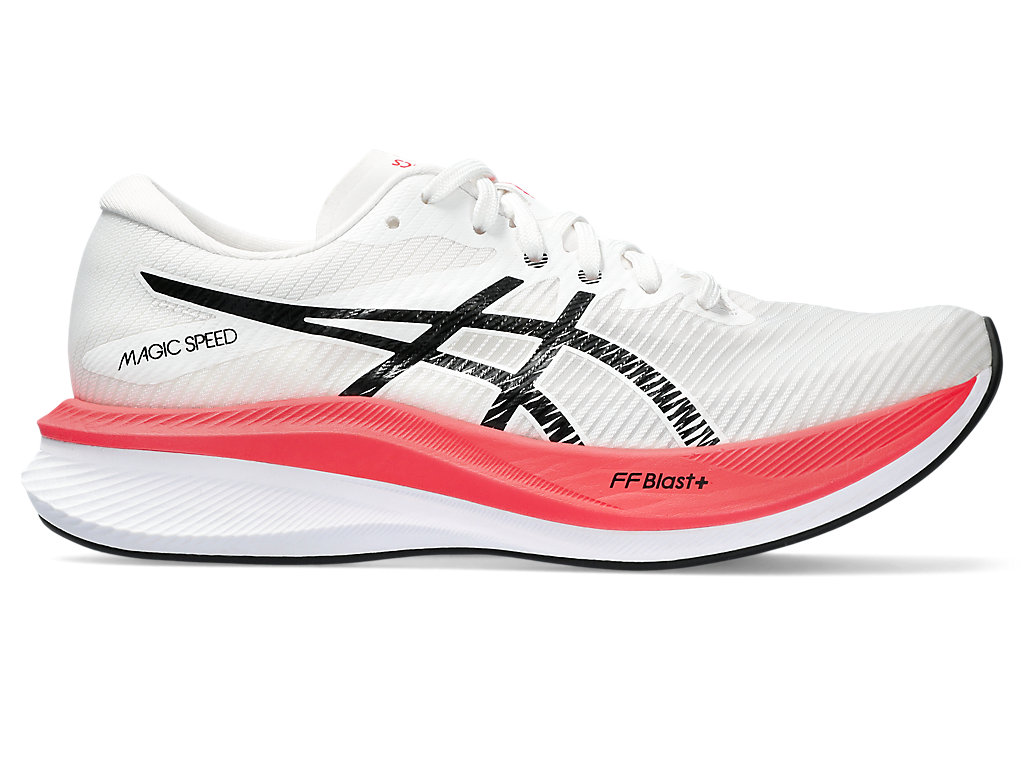 ASICS MAGIC SPEED 3, WHITE/BLACK, swatch