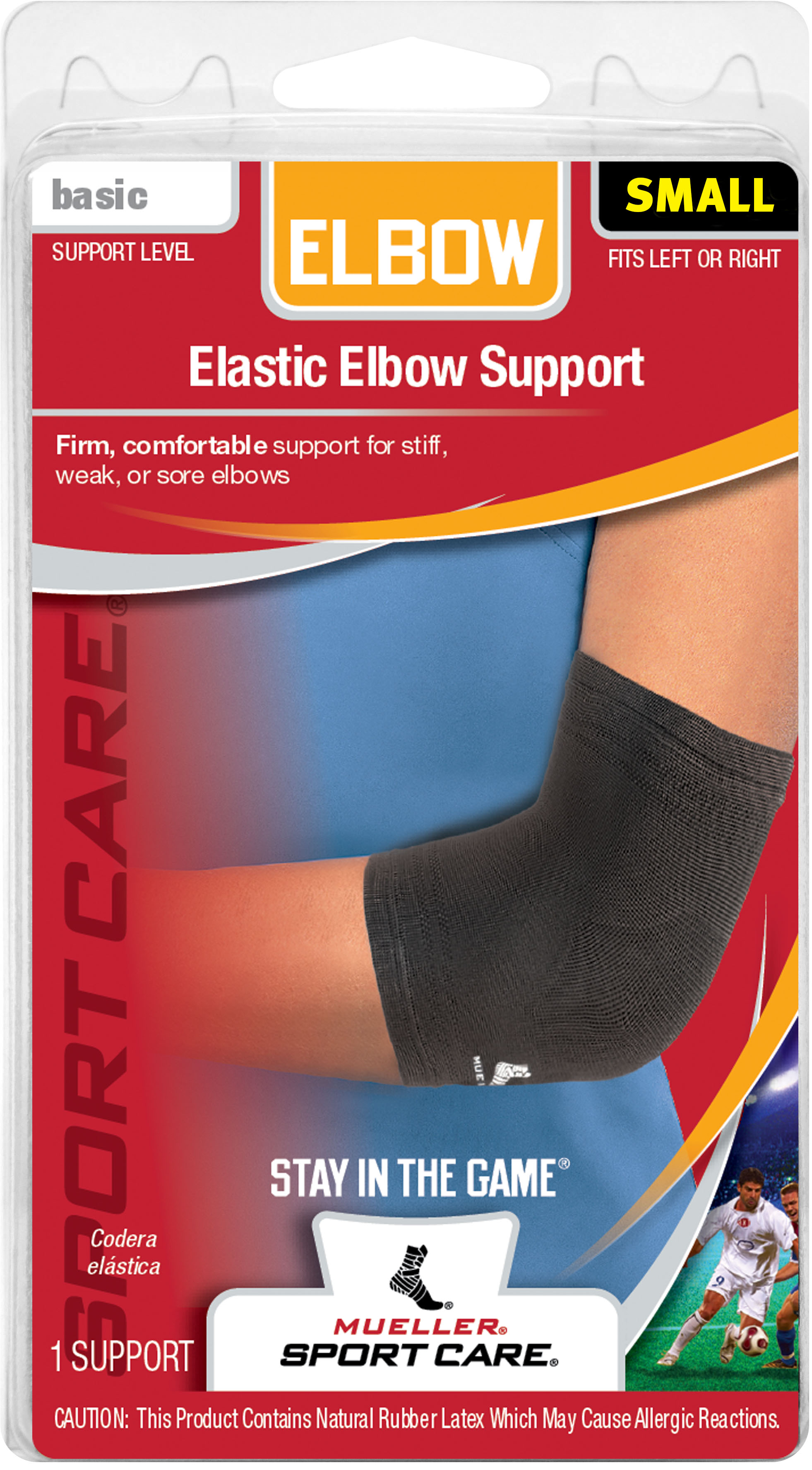 Elastic Elbow Support Black, , large image number null