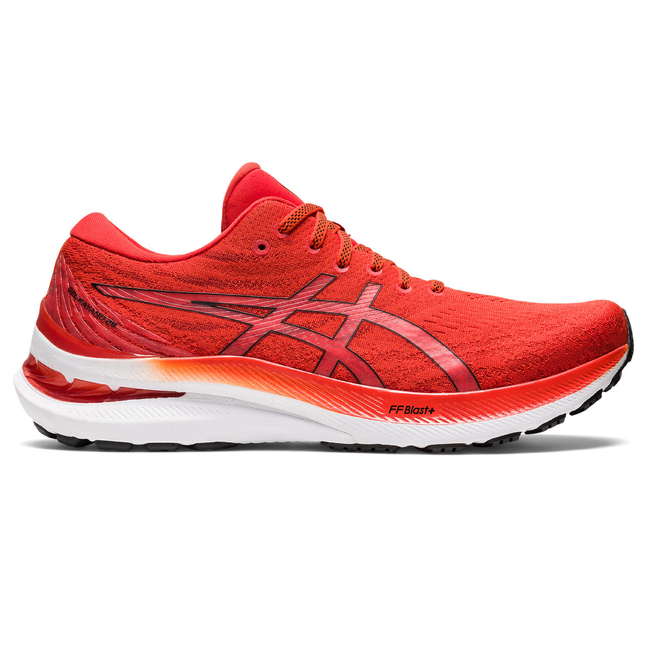 ASICS GEL-KAYANO 29, CHERRY TOMATO/BLACK, swatch