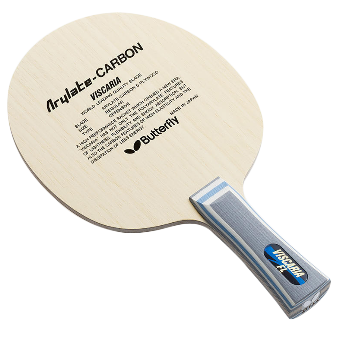 BUTTERFLY TABLE TENNIS BLADE VISCARIA FL