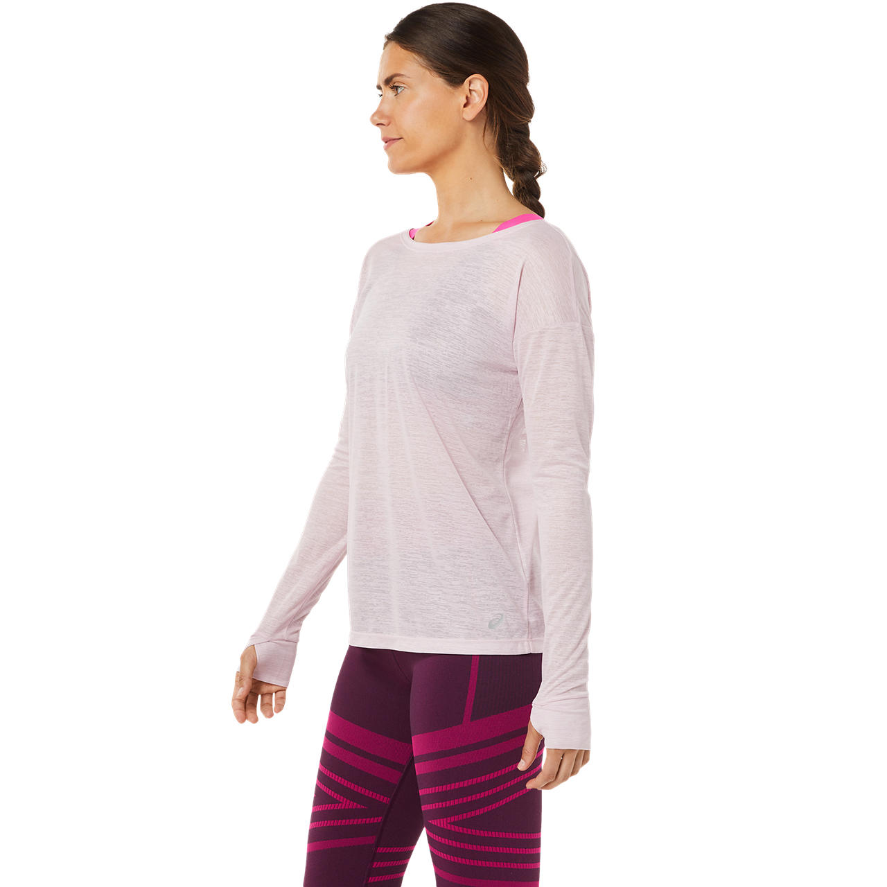 ASICS WOMEN OPEN BACK LS TOP image number null