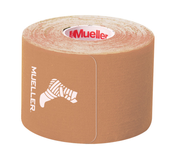 MUELLER® KINESIOLOGY TAPE® 20 PRE-CUT I-STRIPS, 1 ROLL - BEIGE, , large image number null