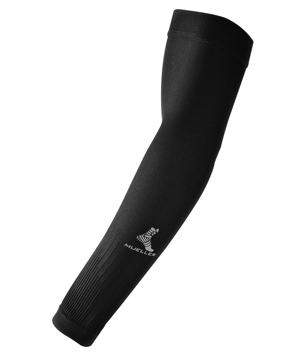 MUELLER® GRADUATED COMPRESSION ARM SLEEVES PERFORMANCE BLACK XL, , large image number null