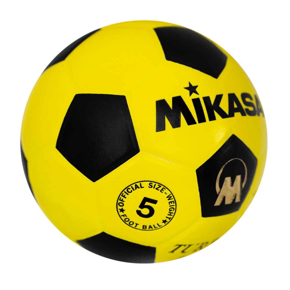 MIKASA S5-T-Y (YELLOW) SYNTHETIC LEATHER FOOTBALL SIZE 5, , large image number null