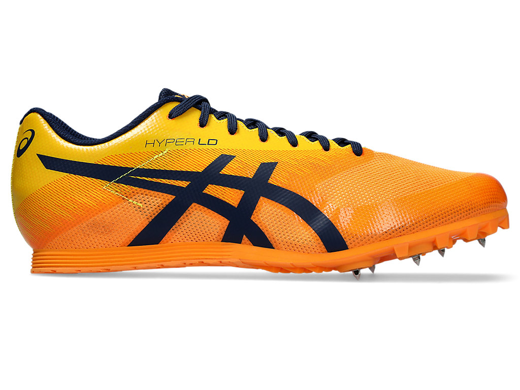 ASICS HYPER LD 6, ORANGE POP/BLUE EXPANSE, swatch