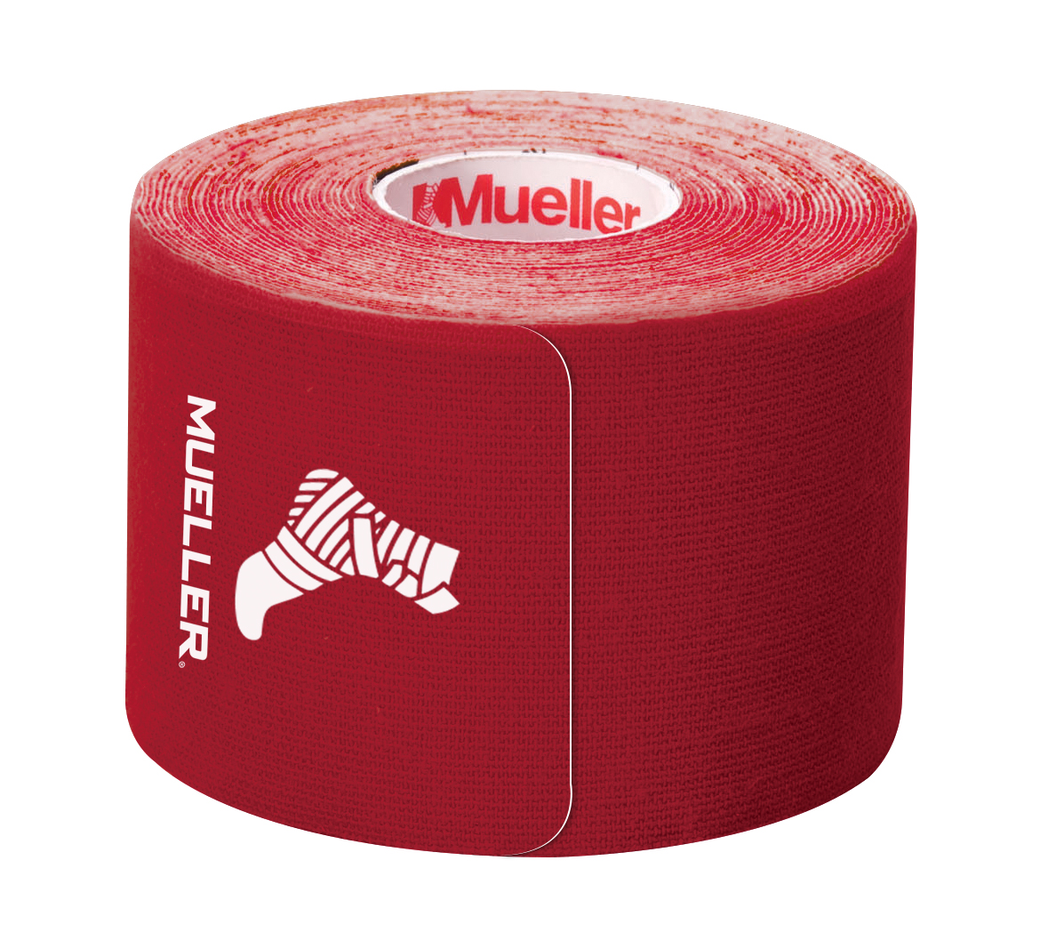 MUELLER® KINESIOLOGY TAPE® 20 PRE-CUT I-STRIPS, 1 ROLL - RED, , large image number null