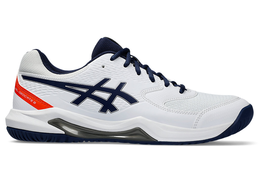 ASICS GEL-DEDICATE 8, WHITE/BLUE EXPANSE, swatch