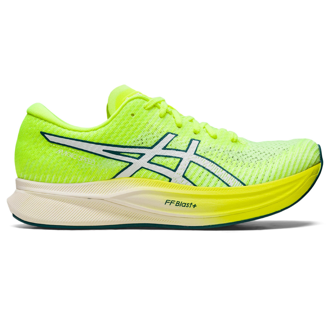 ASICS MAGIC SPEED 2, SAFETY YELLOW/WHITE, swatch